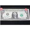 Image 1 : 2001 US Federal Reserve Note $1; New York NY Reserve; Radar Note