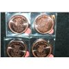 Image 2 : Republic of Texas Copper Round; .999 Fine Copper 1 Oz.; Lot of 4