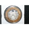 Image 2 : State Line Wendover NV Limited Edition Two-Tone $10 Gaming Token; .999 Fine Silver .60% Oz. ASW
