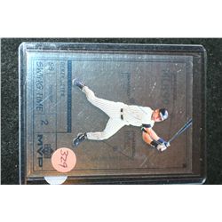 1999 MLB Upper Deck Derek Jeter New York Yankees MVP Baseball Trading Card