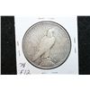 Image 2 : 1927-D Peace $1; F12