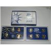 Image 1 : 2001-S 10 Piece PROOF Set RED BOOK VALUE IS $75.00 *HAS THE STATE QUARTER SET INCLUDED - NICE PROOF 