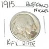 Image 1 : 1915 BUFFALO NICKEL *RARE KEY DATE PLEASE LOOK AT PICTURE TO DETERMINE GRADE*!!