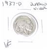 Image 1 : 1937-D BUFFALO NICKEL *VERY FINE GRADE*!!
