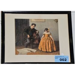 Chaconne framed print