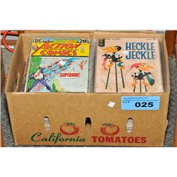 One box of vintage comics