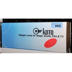 Koto halogen lamp for stage studio film and TV
