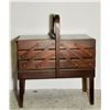 Image 1 : Vintage wooden sewing box