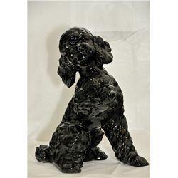 Large Gobul west German poodle figurine