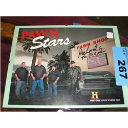 Signed pawn stars collectable picture