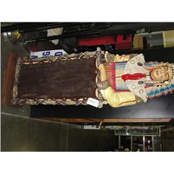 Indian chief display board