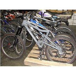 Santa Cruz full suspension mountain bike with