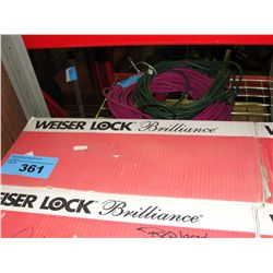 Wiser lock door handle set