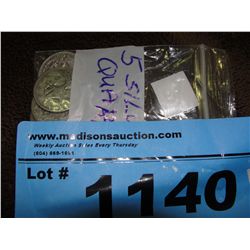 Bag of 5 silver quarters