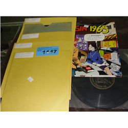 Lot of collectors records