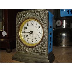 Early 1900 west clocks iron clad alarm clock