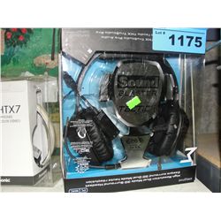 Pair of sound blaster headphones
