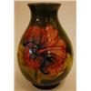 Image 1 : A Moorcroft Hibiscus Vase, of baluster form,