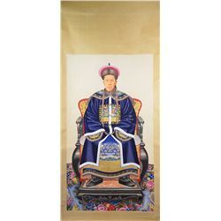 Chinese Pastel & Watercolour Painting Portrait