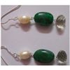 Image 1 : Natural 40.10 ctw Semi Precious Earring .925 Sterling