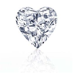 DIAMOND EGL CERTIFIED HEART 2.02 CTW G, SI2