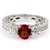 Image 1 : Genuine Ruby 2.29 ctw & Diamond Ring 14KTGold 6.75