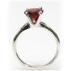 Image 1 : Natural 2ctw Garnet .925 Sterling Silver Ring