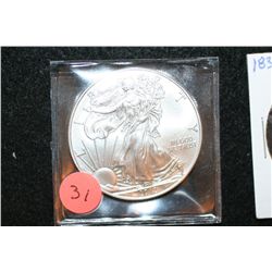 2012 Silver Eagle $1