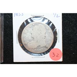 1833 Liberty Bust Half Dollar