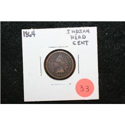 1864 Indian Head One Cent
