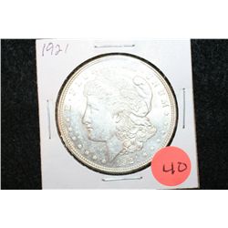 1921 Silver Morgan $1