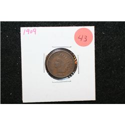 1909 Indian Head One Cent