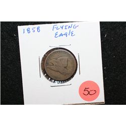 1858 Flying Eagle One Cent