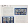 Image 2 : 1973 US Mint Coin Set W/Postal Stamps Commerating Agreement to End Vietnam War Dated 1992; P,S&D Min