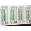 Image 2 : 1973 Canada $1 Foreign Bank Note; Lot of 4; Uncut Bills
