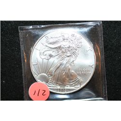 2012 Silver Eagle $1