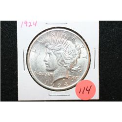 1924 Peace $1
