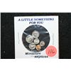 Image 1 : A Little Something For You; US Miniature Replica Coins; Lot of 6