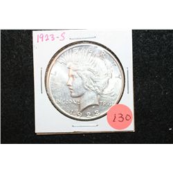 1923-S Peace $1