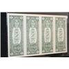 Image 2 : 2003-A US Federal Reserve Note $2; Chicago IL Reserve; Lot of 4; Uncut Bills