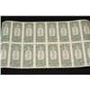 Image 2 : 2006 US Federal Reserve Note $1; Cleveland OH Reserve; Lot of 16; Uncut Bills
