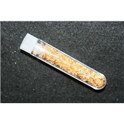 Large Vial of Gold Flakes
