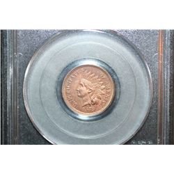 1879 Indian Head One Cent; PCGS Graded Genuine