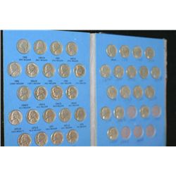 Whitman Coin Folder Jefferson Nickel Collection Starting 1962, Number 2; Incomplete Set