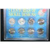 Image 1 : Two Centuries of Nickel Designs; 1883-2005; Lot of 9