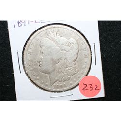 1891-CC Silver Morgan $1