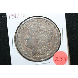 1892-S Silver Morgan $1