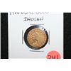 Image 1 : 1908 Indian Chief $2 1/2 Gold Coin