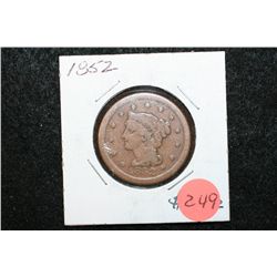 1852 Large One Cent