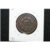 Image 2 : 1837 Substitute for Shin Plasters "Hard Times" Token; Scratched